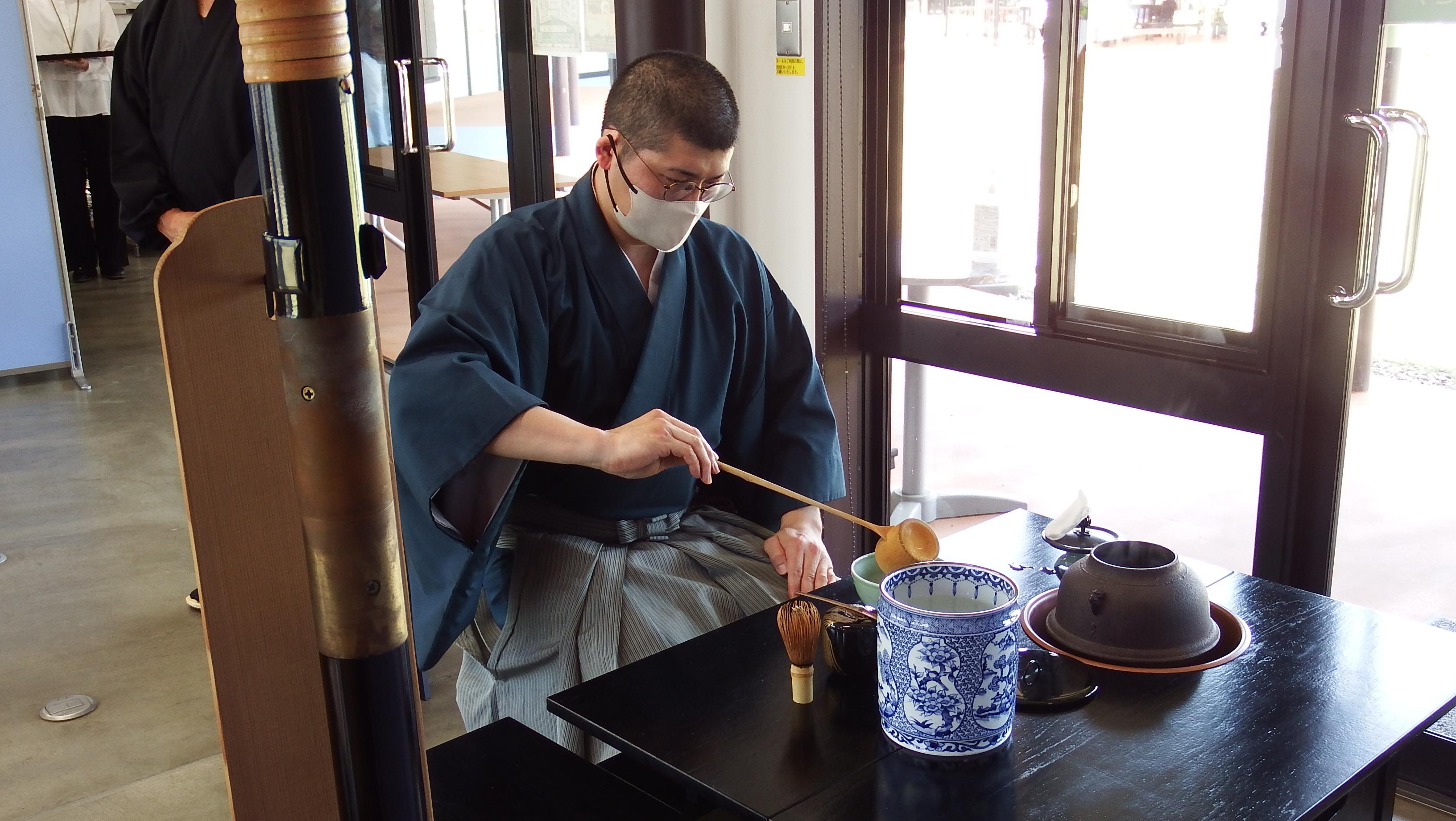 初めてのお茶席体験写真1