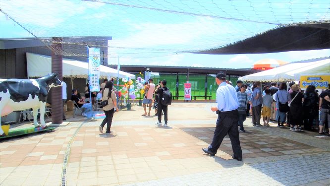 6月16日(日曜日) 父の日イベント【ラーメンつり】【牛乳フェア】【ハーラウ フラ ナープア カナニ ハワイアンフラショー】を開催しました！