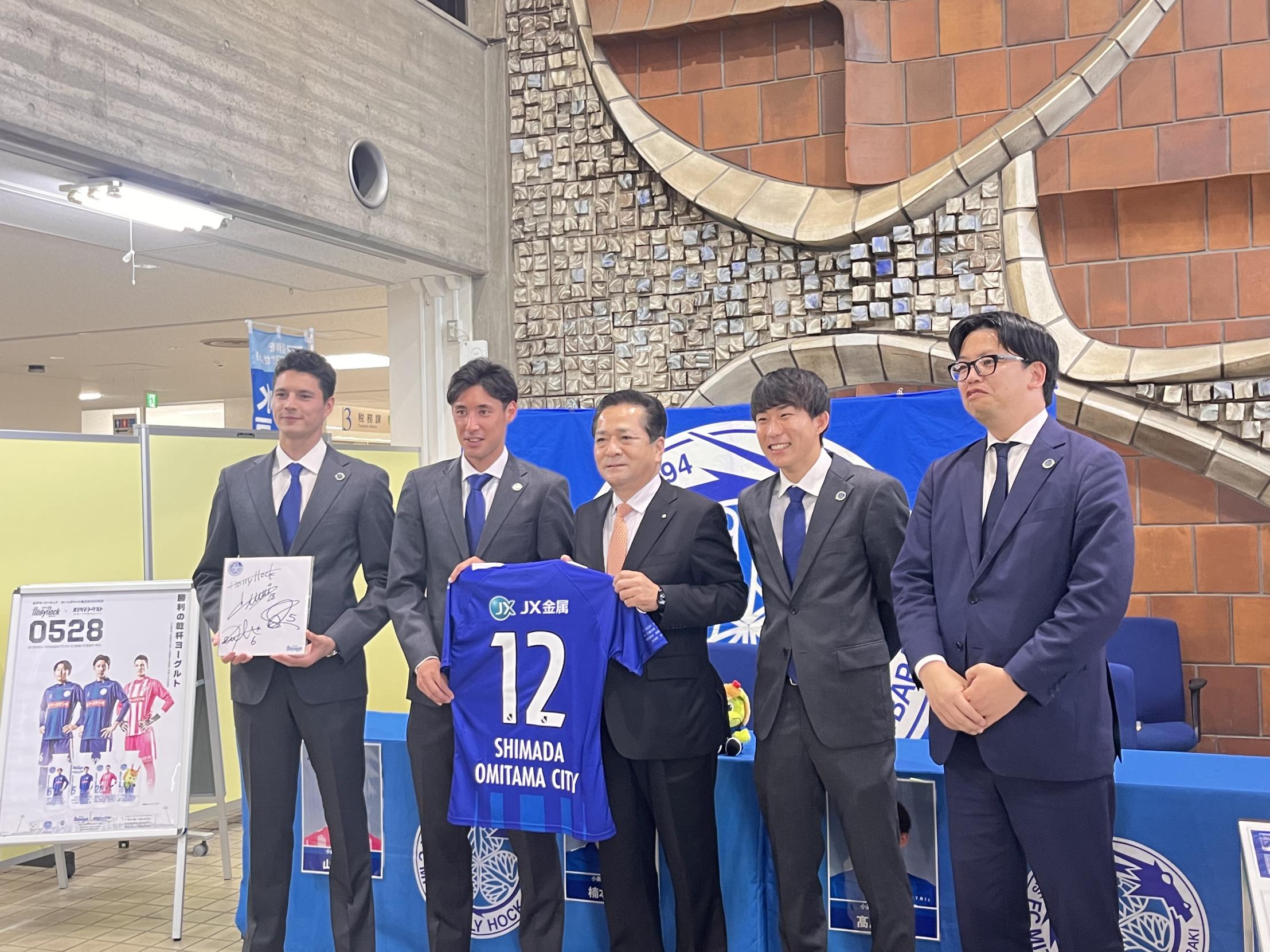 選手との集合写真 選手との集合写真