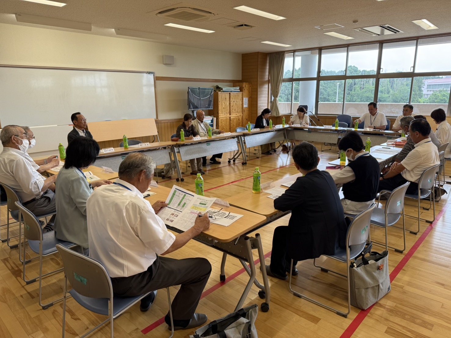 小川南小学校訪問の様子