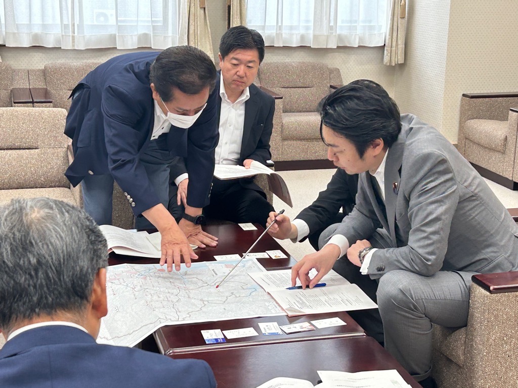 財務省での要望活動 財務省での要望活動