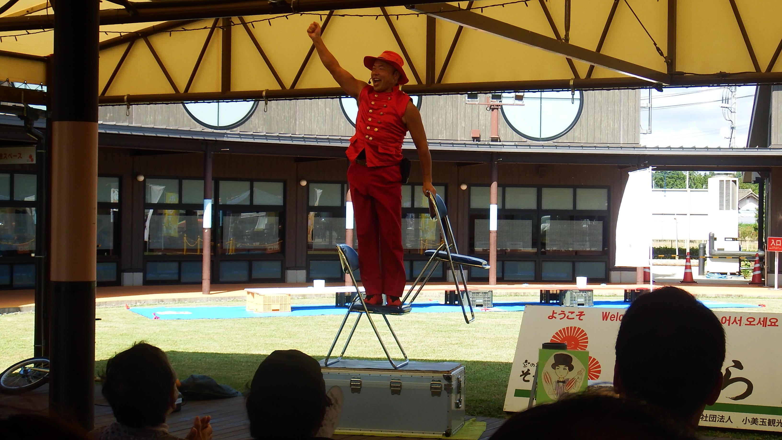 大道芸人たけちゃん写真2 大道芸人たけちゃん写真2