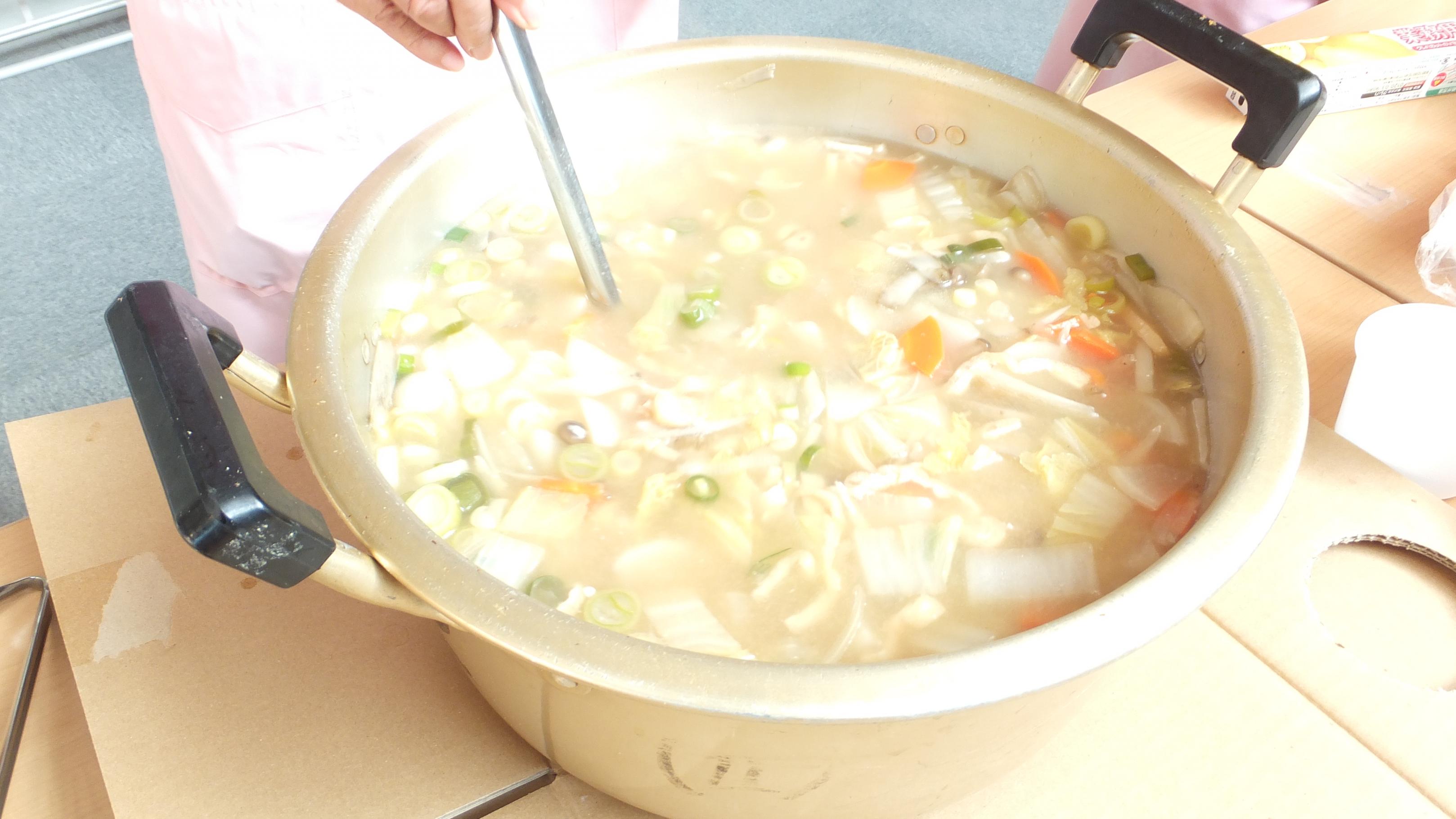 具だくさん味噌汁 具だくさん味噌汁鍋