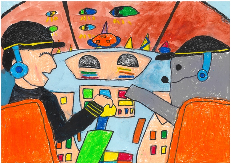 納場小3年井坂羽希