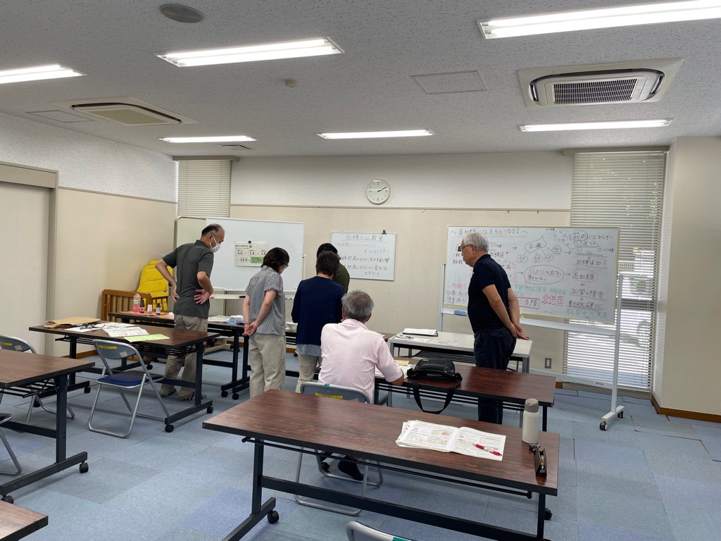 血糖コントロール教室写真